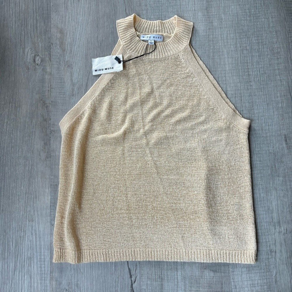 Miou Muse sweater tank